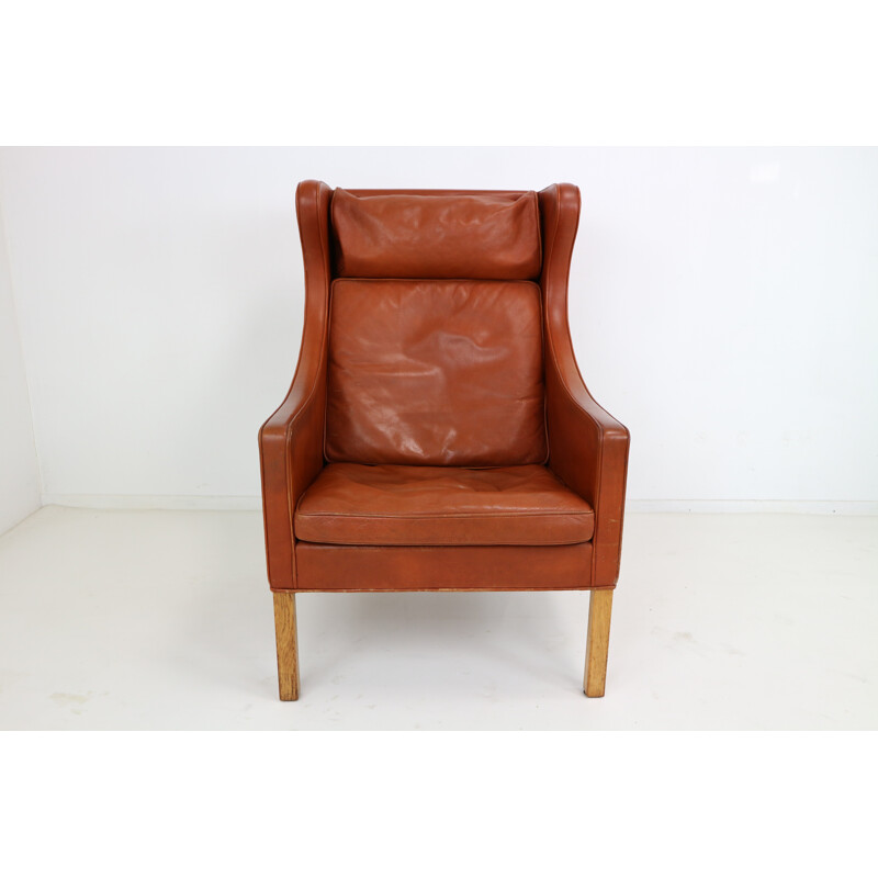 Wingback Lounge Chair Model 2204 by Børge Mogensen for Stolefabrik - 1960s