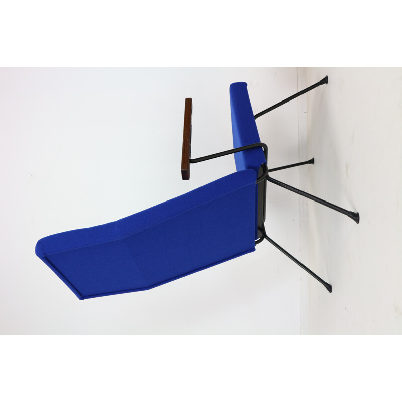 Lounge Chair Model 1410 with footstool by A.R. Cordemeyer for Gispen - 1959