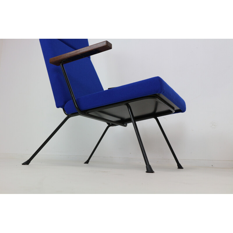 Lounge Chair Model 1410 with footstool by A.R. Cordemeyer for Gispen - 1959