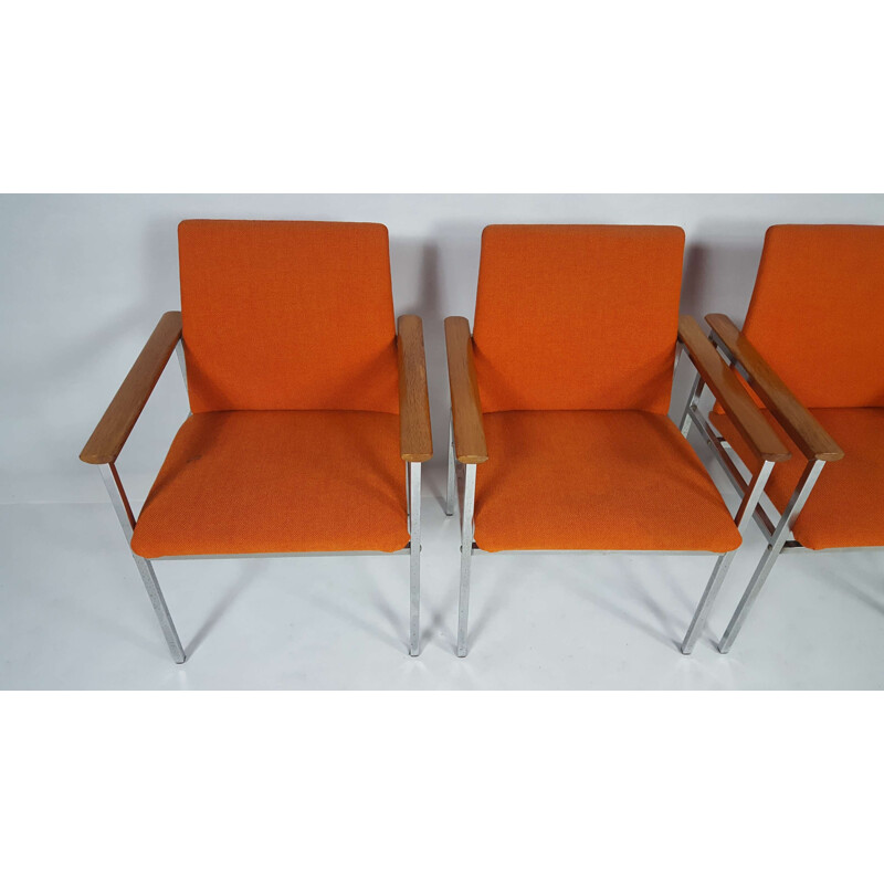 Set of 4 Modernist Chairs by Sigvard Bernadotte - 1960s