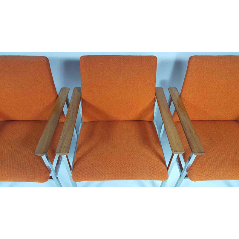 Set of 4 Modernist Chairs by Sigvard Bernadotte - 1960s