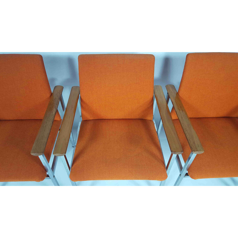 Set of 4 Modernist Chairs by Sigvard Bernadotte - 1960s