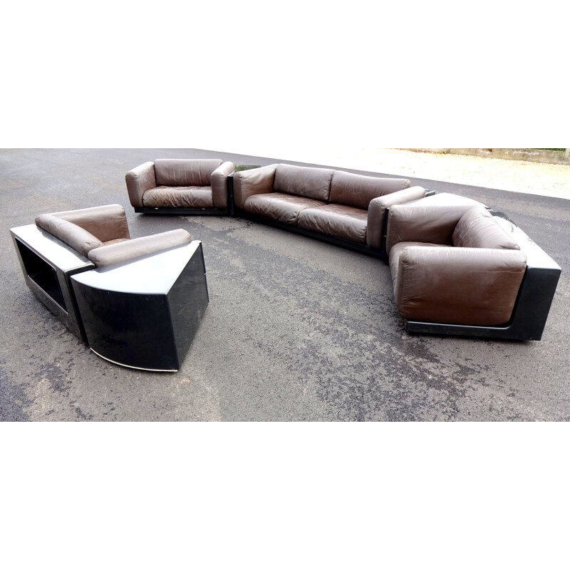 Set of living room by Cini Boeri for Gavina Knoll - 1970s