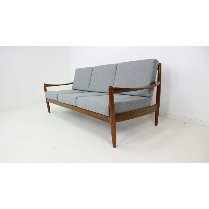 Danish Teak Bentwood Sofa - 1960s