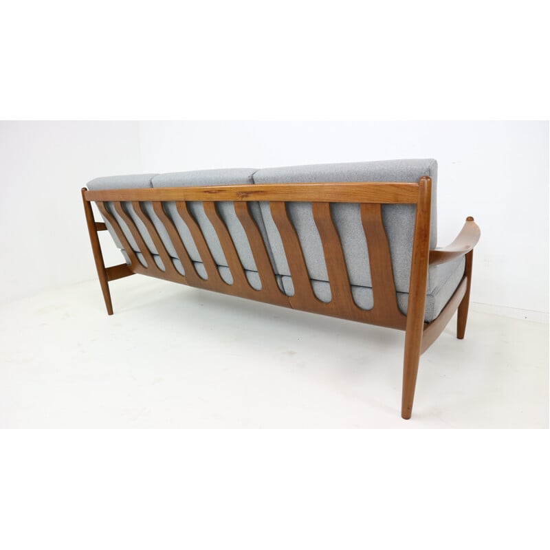 Danish Teak Bentwood Sofa - 1960s