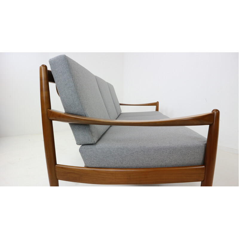 Danish Teak Bentwood Sofa - 1960s