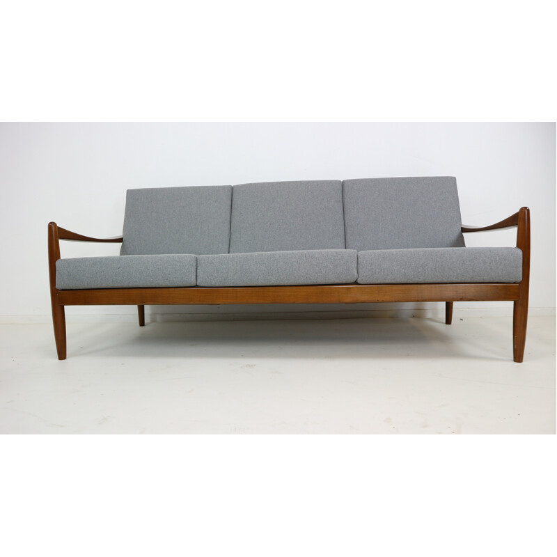 Danish Teak Bentwood Sofa - 1960s