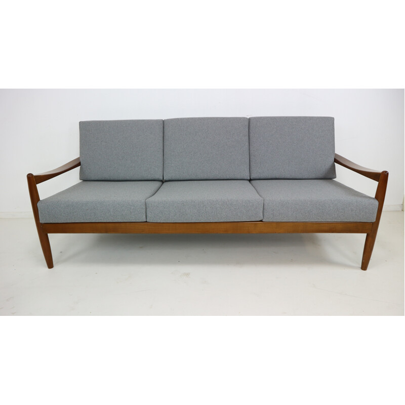 Danish Teak Bentwood Sofa - 1960s