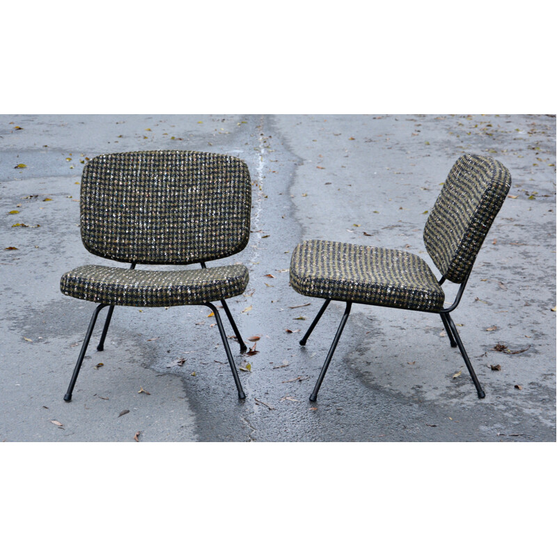 Low chair CM 190 by Pierre PAULIN Thonet  - 1950s