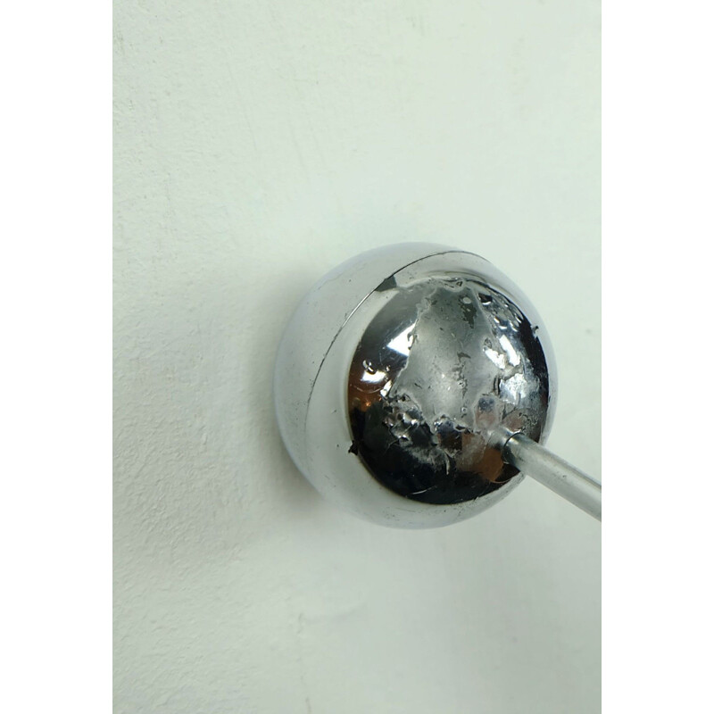 Chrome WALL LAMP sconce 4 lights and 20 chrome balls - 1960s