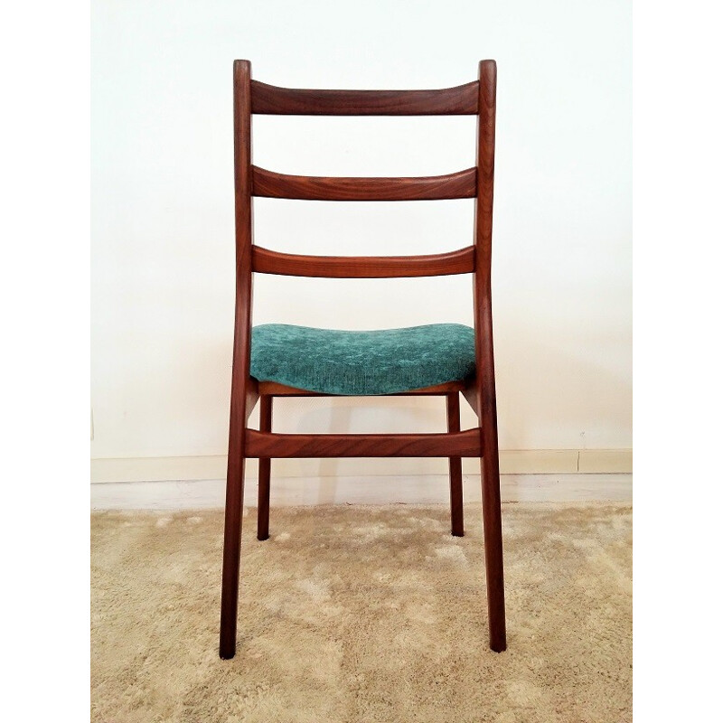 Set of 4 teak chairs by Carl Sasse - 1960s