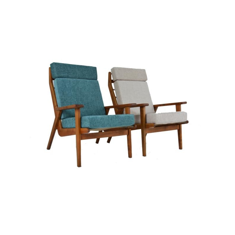 Pair of "Lotus" armchairs by Rob Parry for Gelderland - 1960s