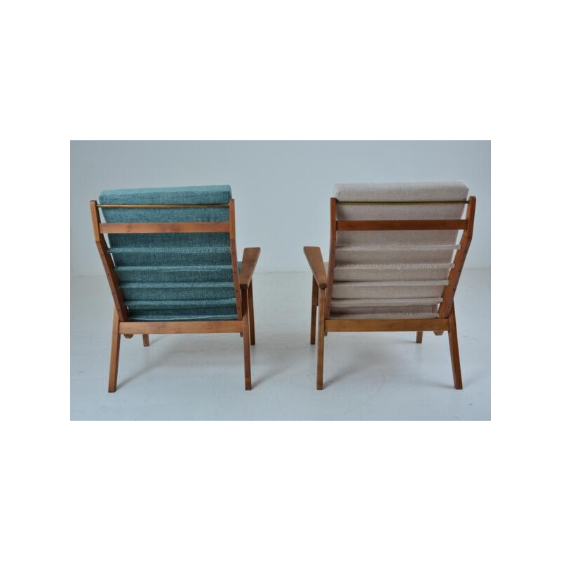 Pair of "Lotus" armchairs by Rob Parry for Gelderland - 1960s