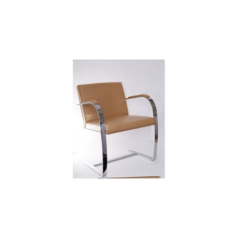 Vintage Brno Armhair by Ludwig Mies van der Rohe for Knoll - 1930s