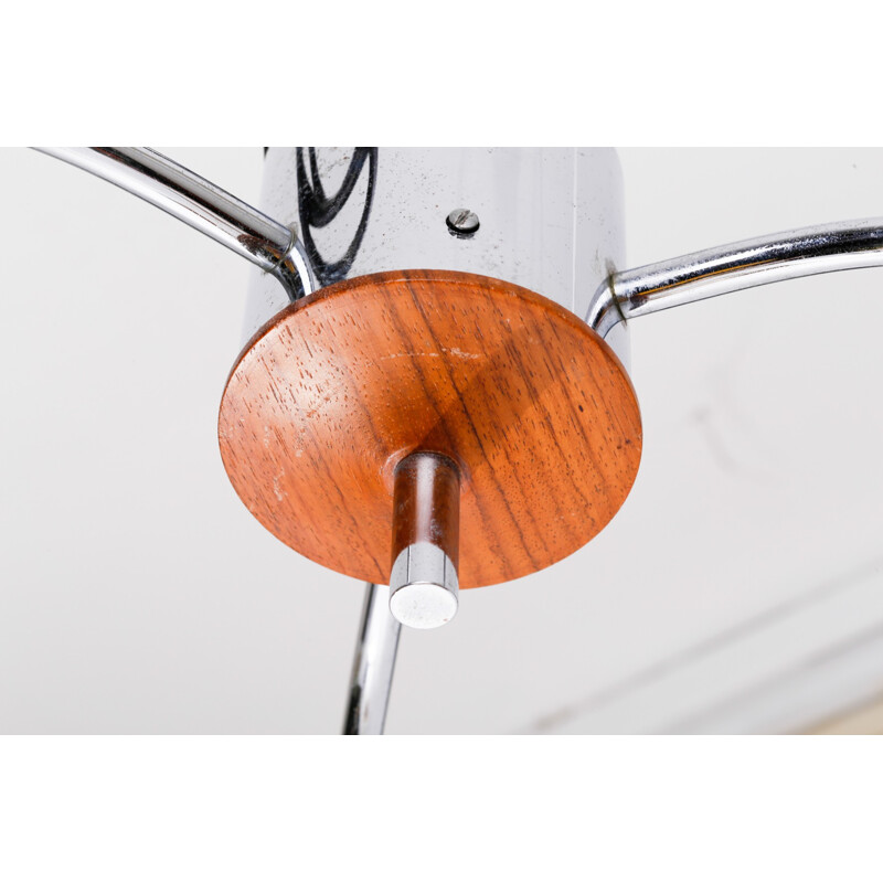 Pendant lamp with Rosewood Elements - 1970s