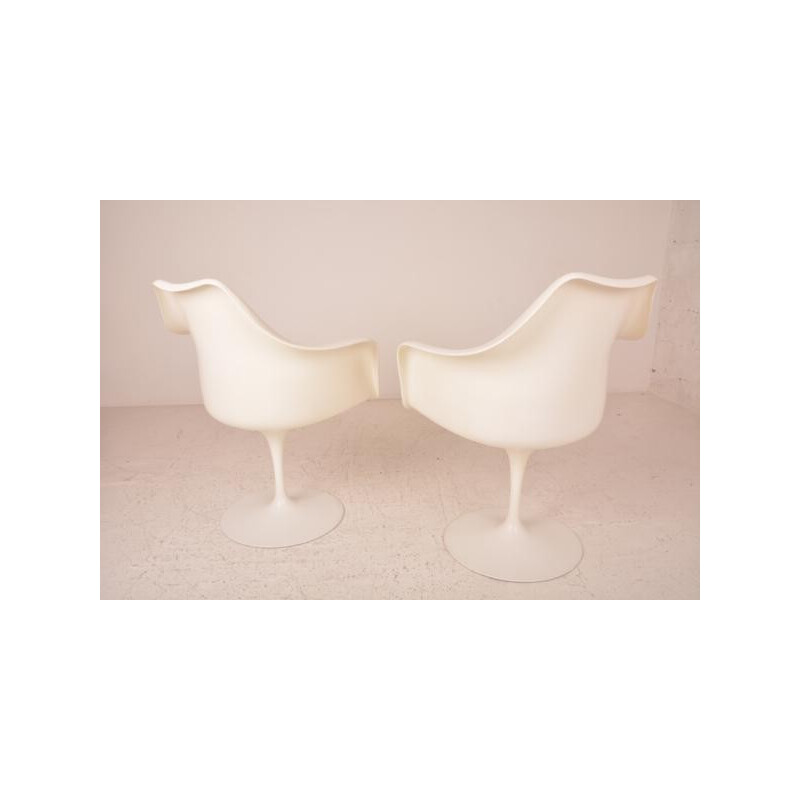 Paire de Fauteuils modèle "Tullipe" d'Eero Saarinen pour Knoll International - 1960