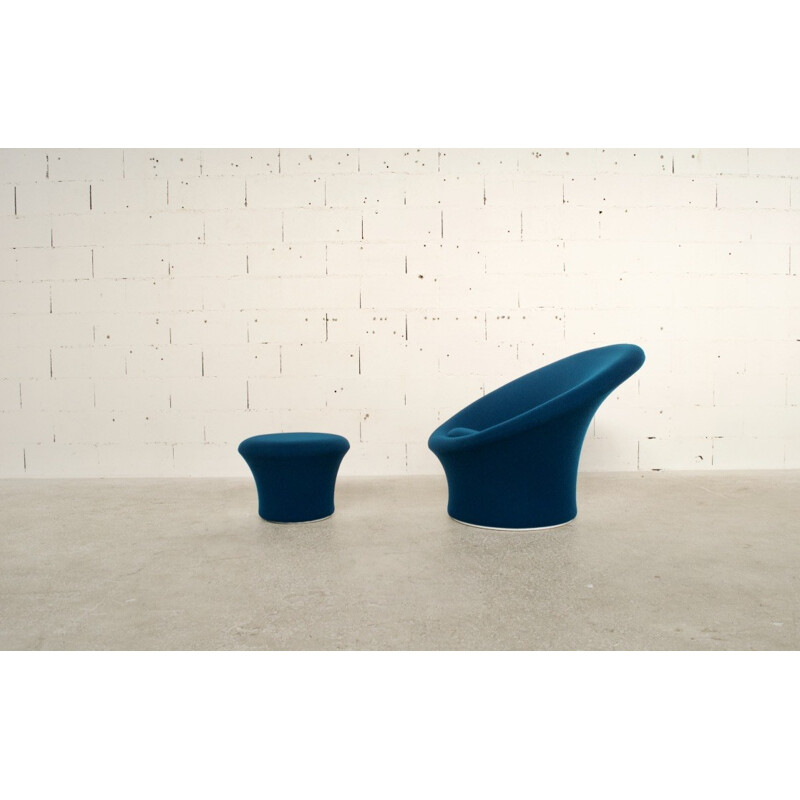 Mushroom armchair with its ottoman by Pierre Paulin for Artifort - 1950s 