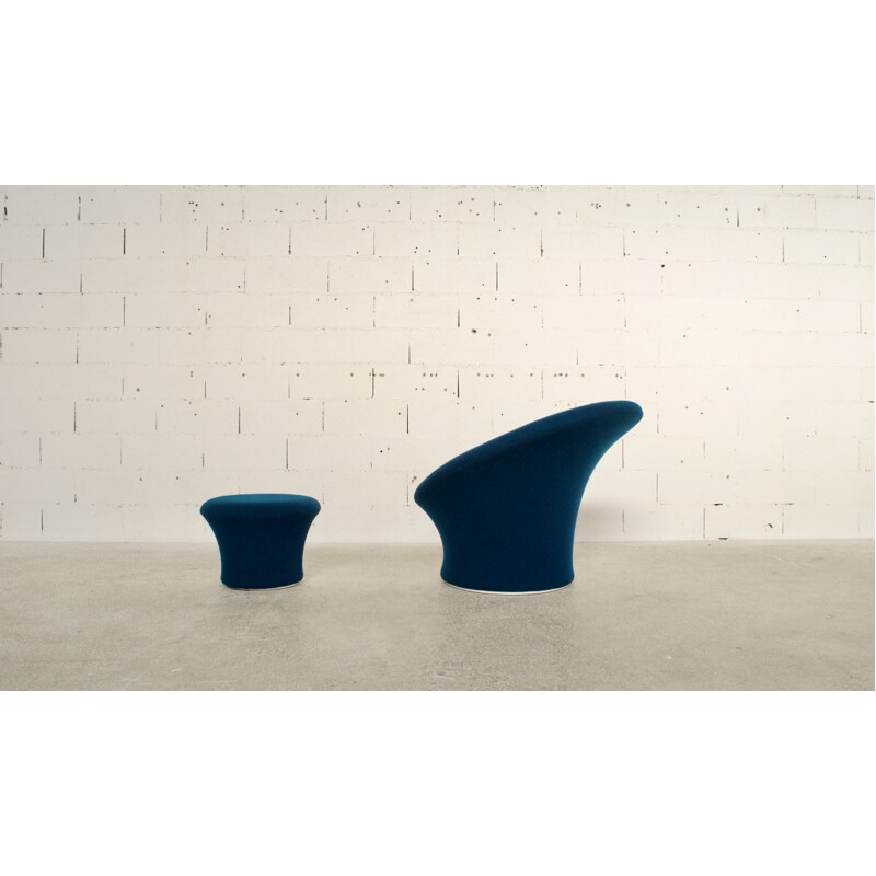 Fauteuil Mushroom et ottoman de Pierre Paulin pour Artifort - 1950