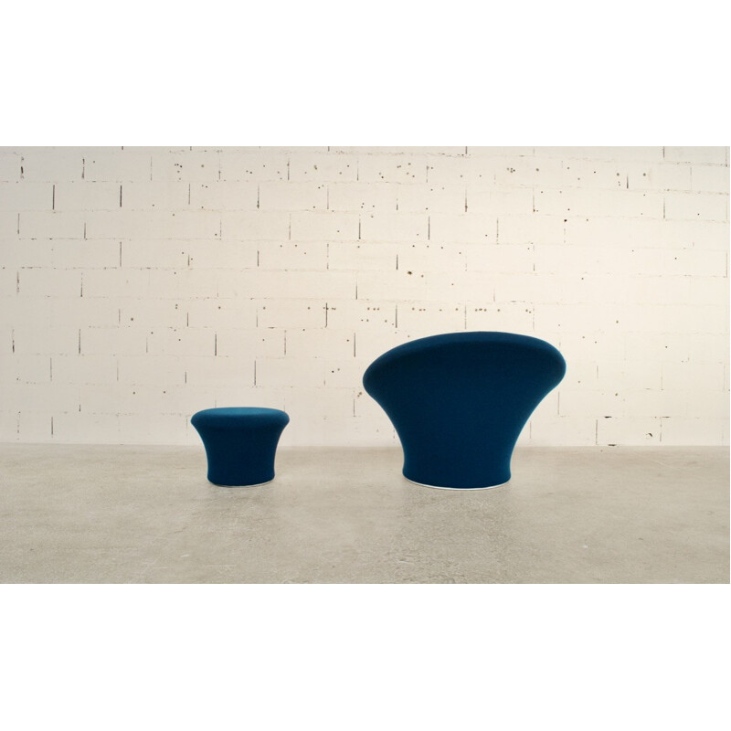 Mushroom armchair with its ottoman by Pierre Paulin for Artifort - 1950s 