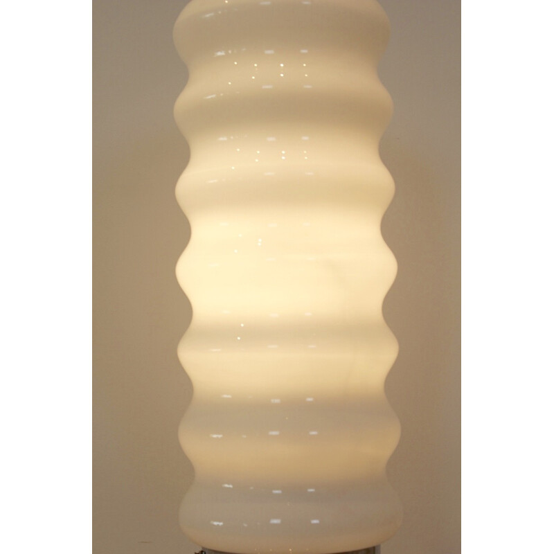 Grand lampadaire en verre de Carlo Nason - 1970