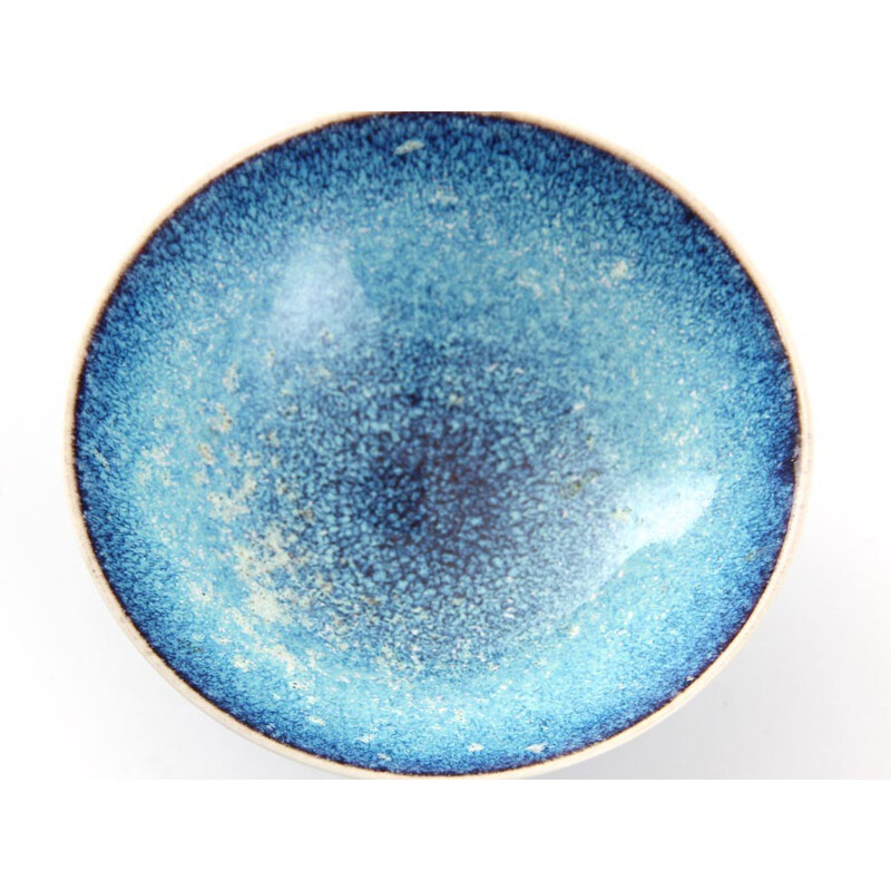 Scandinavian vintage ceramic bowl by Sven Wejsfelt, 1990