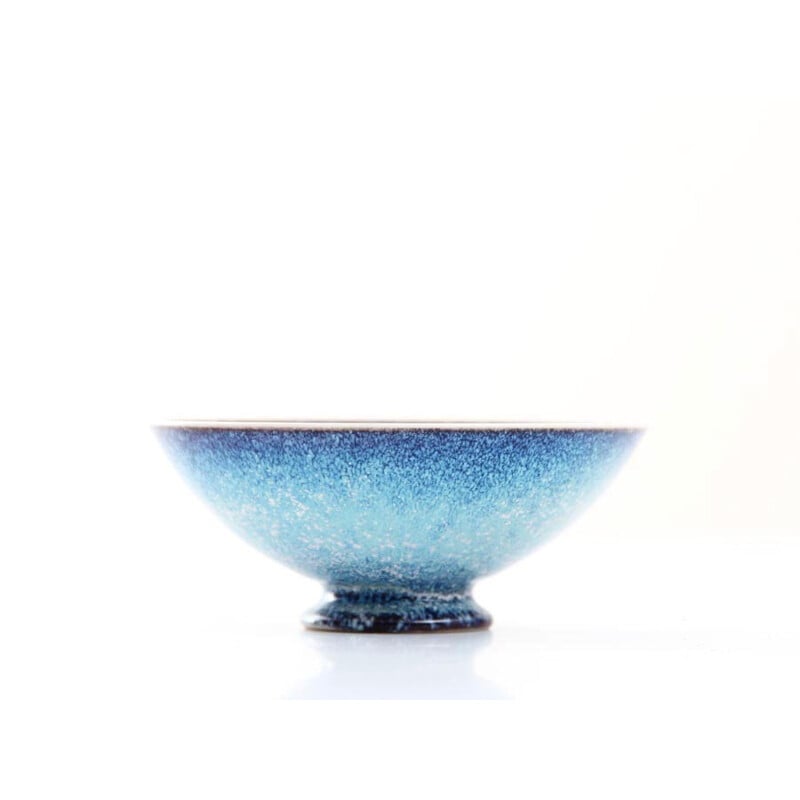 Scandinavian vintage ceramic bowl by Sven Wejsfelt, 1990