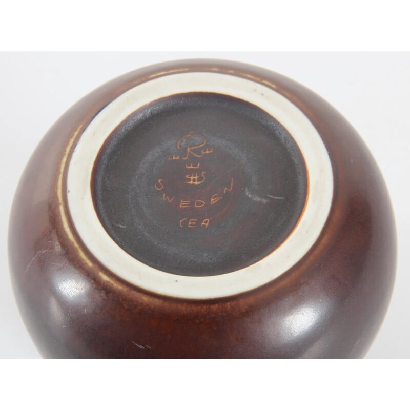 Skandinavische Vintage-Vase aus Keramik Modell "CEA" von Carl Harry Stahane, 1950