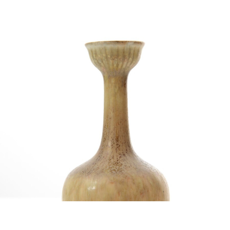 Scandinavian vintage ceramic vase model ASI by Gunnar Nylund for Rorstrand, 1960