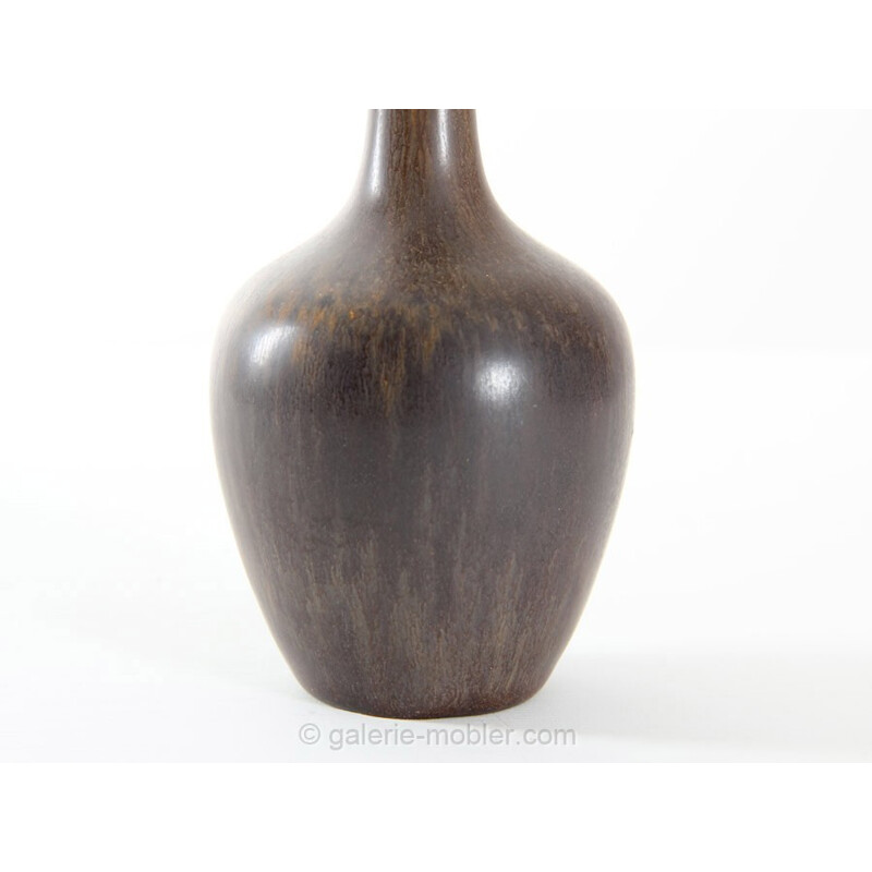 Scandinavian vintage ceramic vase model "ASI" by Gunnar Nylund for Rörstrand, 1960
