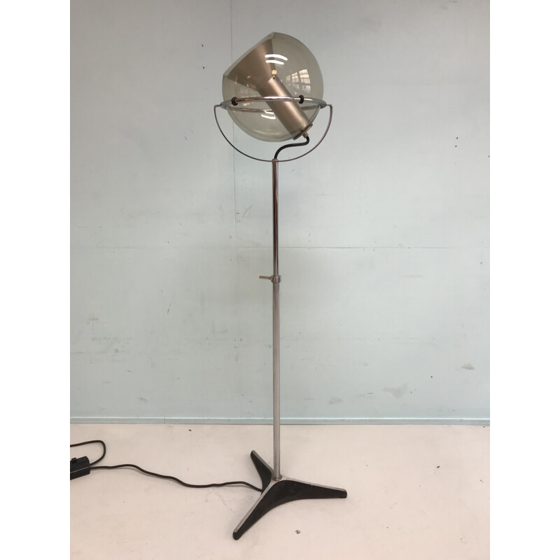 Vintage floor lamp by Frank Ligtelijn for Raak - 1970s