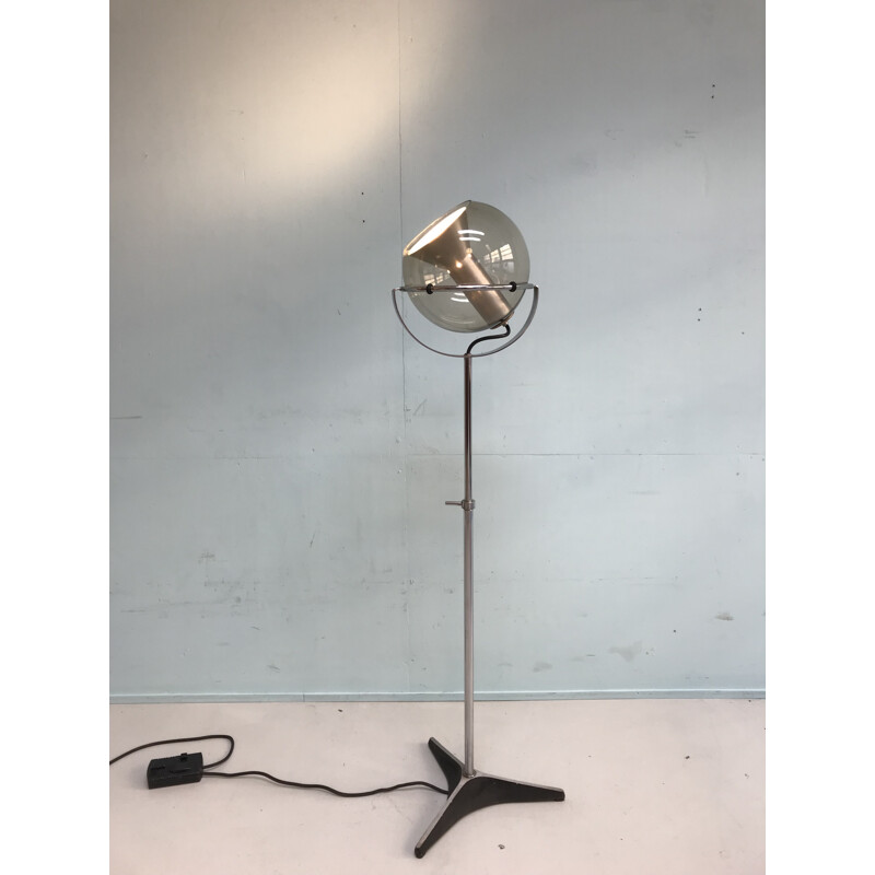 Vintage floor lamp by Frank Ligtelijn for Raak - 1970s