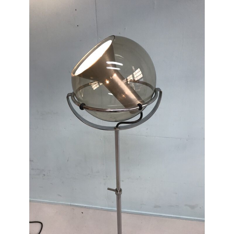 Vintage floor lamp by Frank Ligtelijn for Raak - 1970s