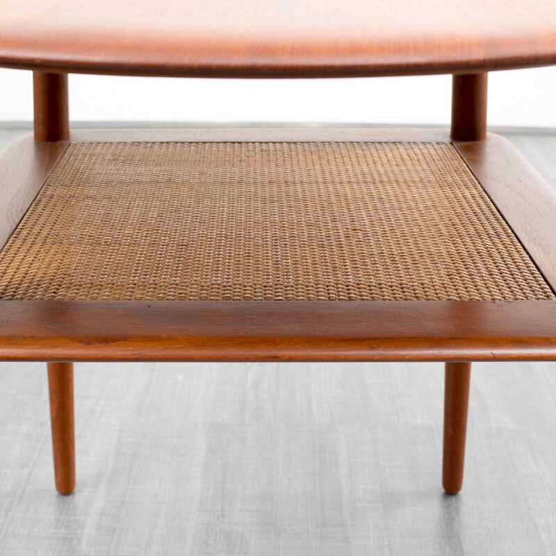 Coffee table in teak, Peter HVIDT & Orla MOLGAARD NIELSEN - 1960s