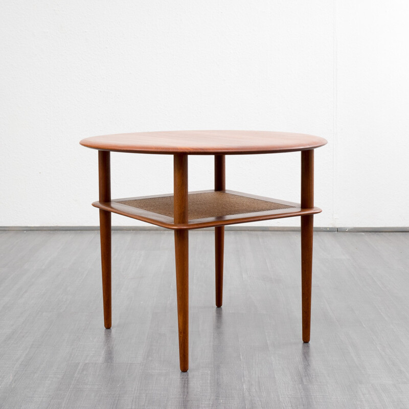 Coffee table in teak, Peter HVIDT & Orla MOLGAARD NIELSEN - 1960s