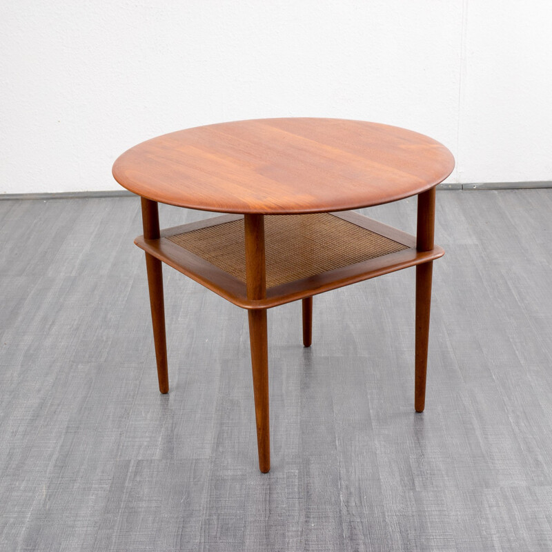 Coffee table in teak, Peter HVIDT & Orla MOLGAARD NIELSEN - 1960s