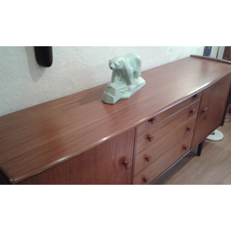 Vintage teak sideboard by Herbert for Younger - 1960s