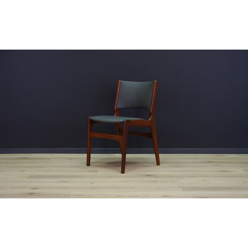 Set of 4 teak vintage chairs by Johannes Andersen - 1960s