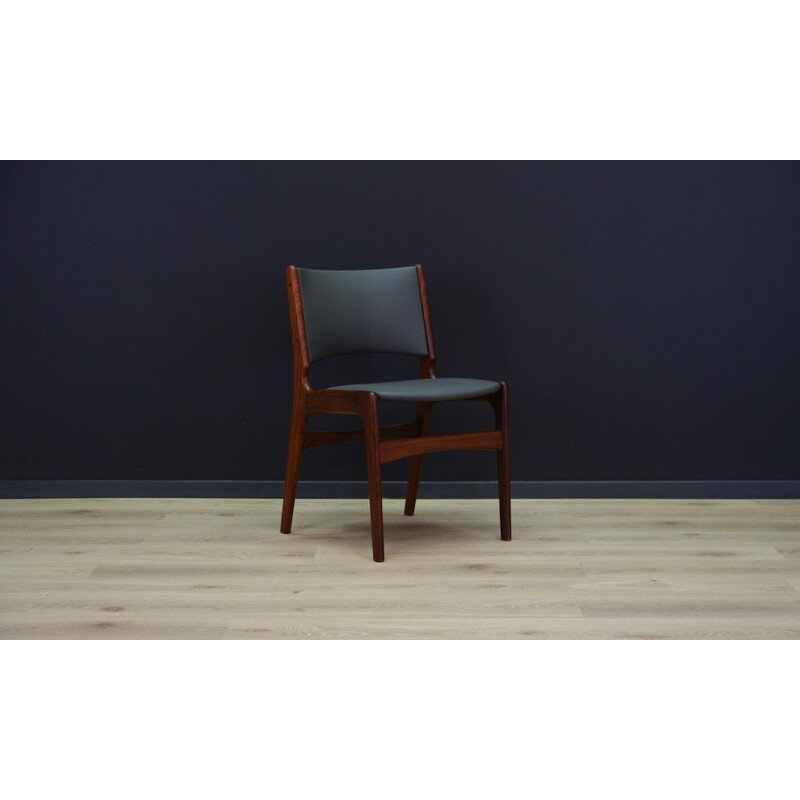 Set of 4 teak vintage chairs by Johannes Andersen - 1960s