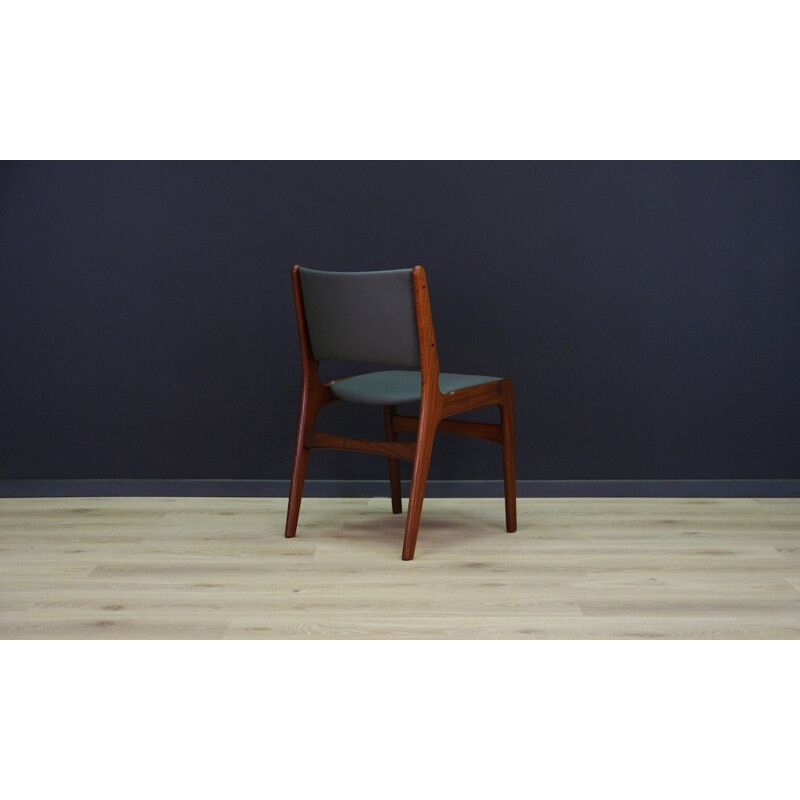 Set of 4 teak vintage chairs by Johannes Andersen - 1960s