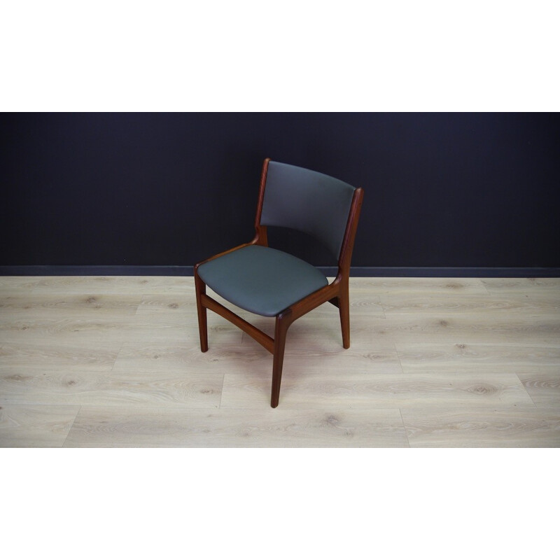 Set of 4 teak vintage chairs by Johannes Andersen - 1960s