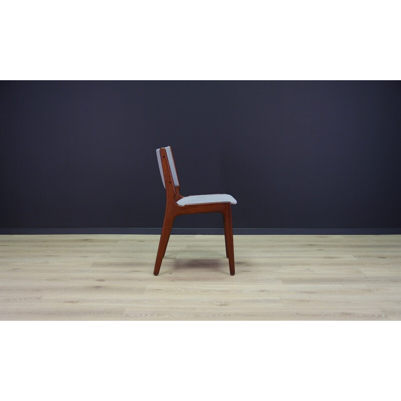 Suite de 5 chaises vintage au design danois par Johannes Andersen - 1960