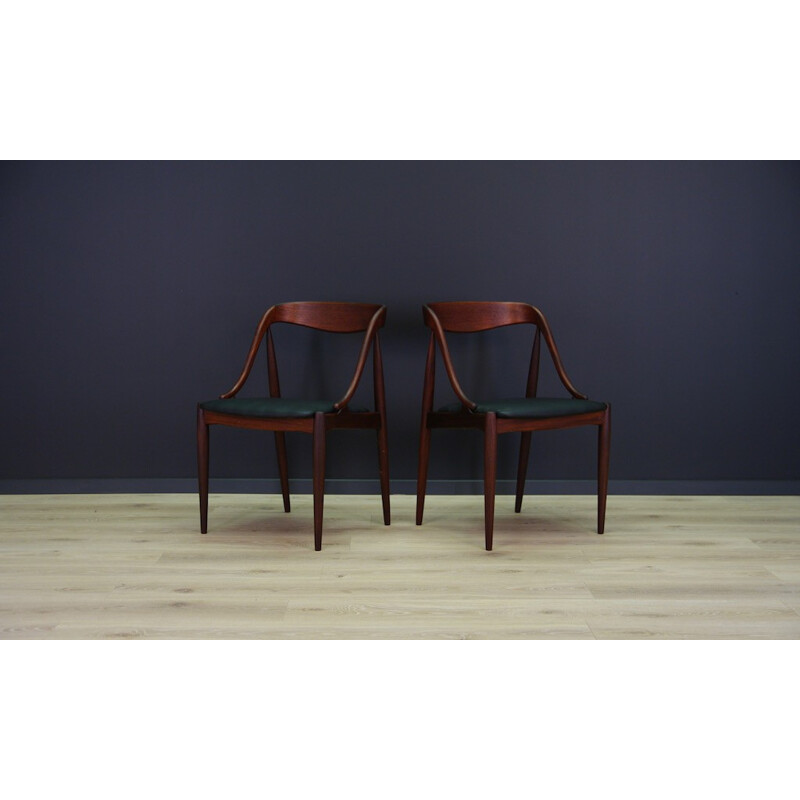 Danish vintage teak chair by Johannes Anderson - 1960s