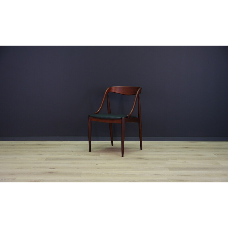 Chaise en teck vintage danoise de Johannes Anderson - 1960