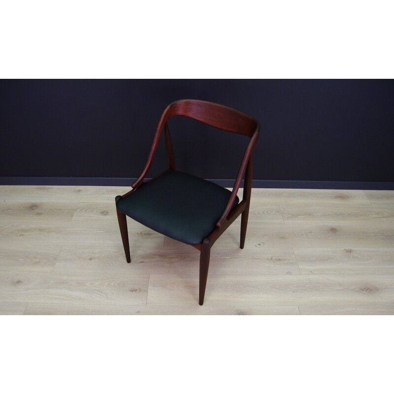 Chaise en teck vintage danoise de Johannes Anderson - 1960