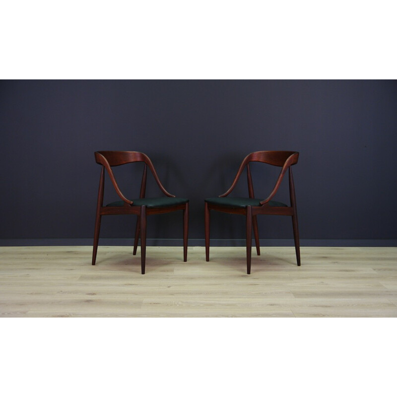 Danish vintage teak chair by Johannes Anderson - 1960s