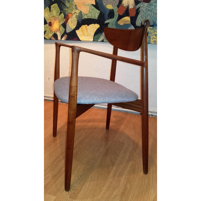 Vintage armchair byPeter Hvidt & Orla Molgaard-Nielsen - 1960s 