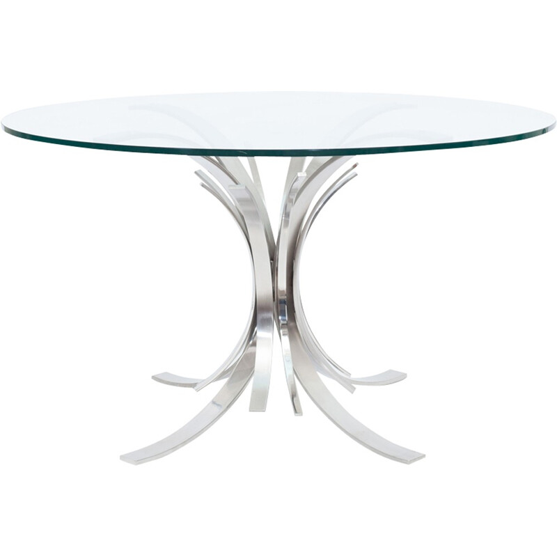 Dining table model Gerbe by Maria Pergay - 1970s