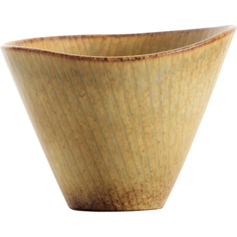 Scandinavian vintage ceramic bowl by Gunnar Carl-Harry Stålhane for Rörstrand, 1970