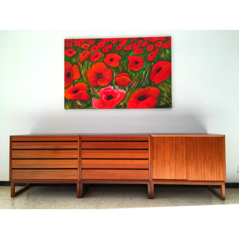 Scandinavian teak sideboard by Poul Cadovius - 1960s