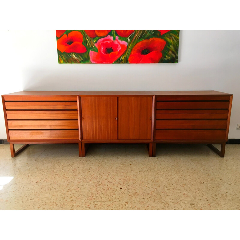 Scandinavian teak sideboard by Poul Cadovius - 1960s